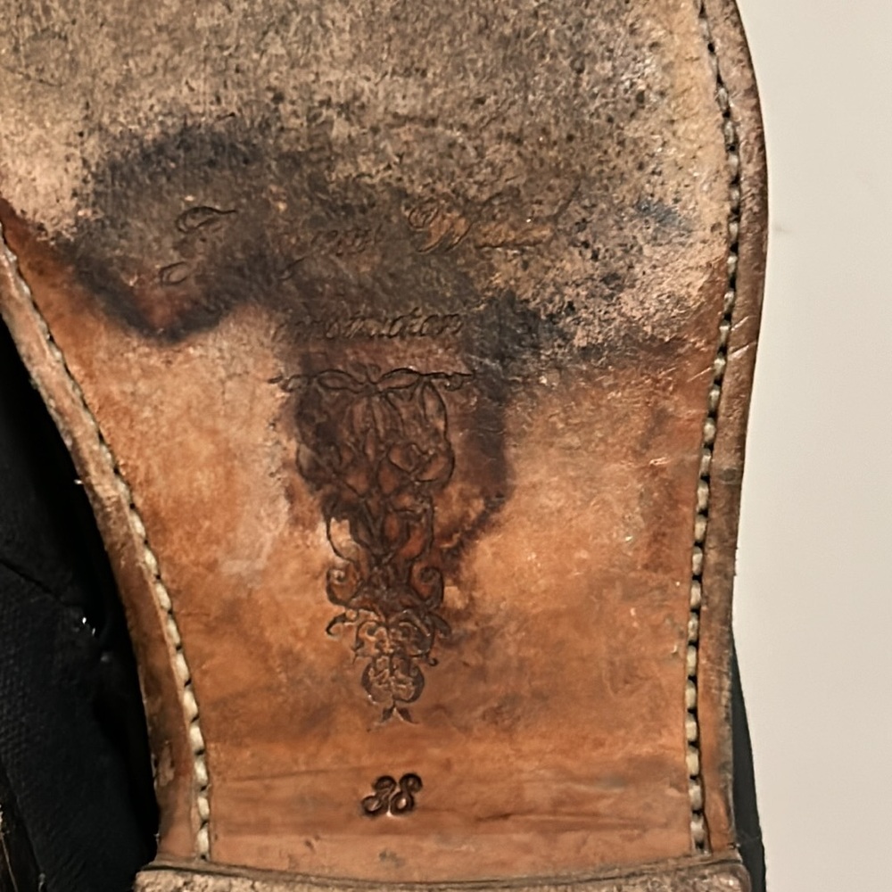 N.D.C. Hand Made Leather Sole Boots 38 - Picture 6 of 8